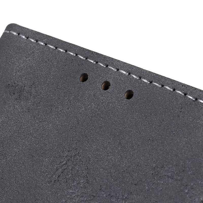Læder Cover Samsung Galaxy M32 Vintage Kunstlæder