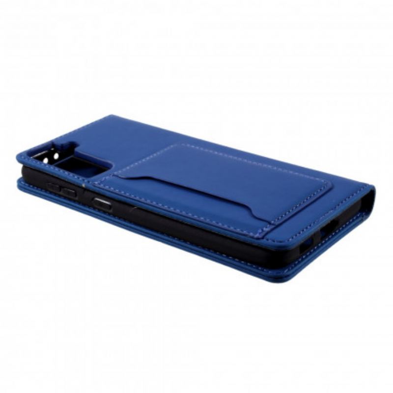 Cover Samsung Galaxy S21 Plus 5G Flip Cover Kortholder Stativ