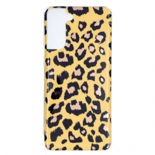 Cover Samsung Galaxy S21 Plus 5G Leopard Stil Marmor