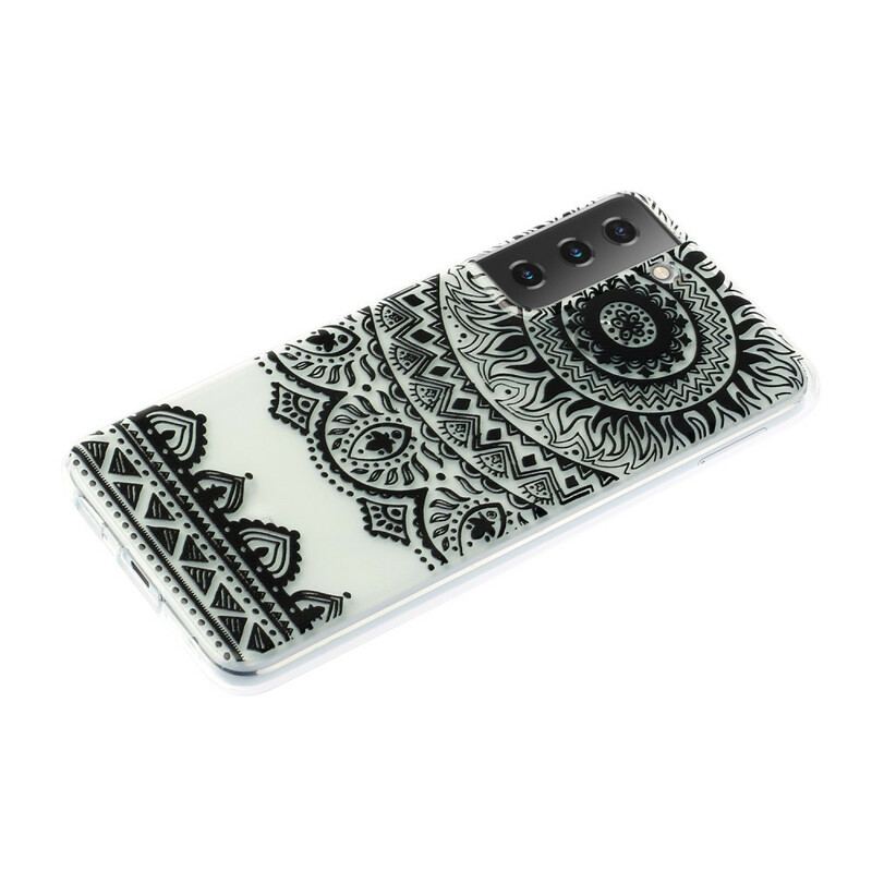 Cover Samsung Galaxy S21 Plus 5G Sømløs Blomstermandala