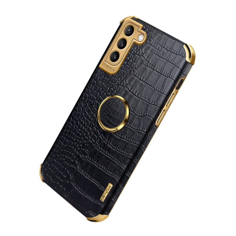 Cover Samsung Galaxy S21 Plus 5G X-case Krokodilleskindeffekt
