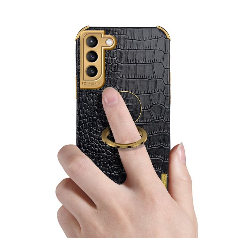 Cover Samsung Galaxy S21 Plus 5G X-case Krokodilleskindeffekt