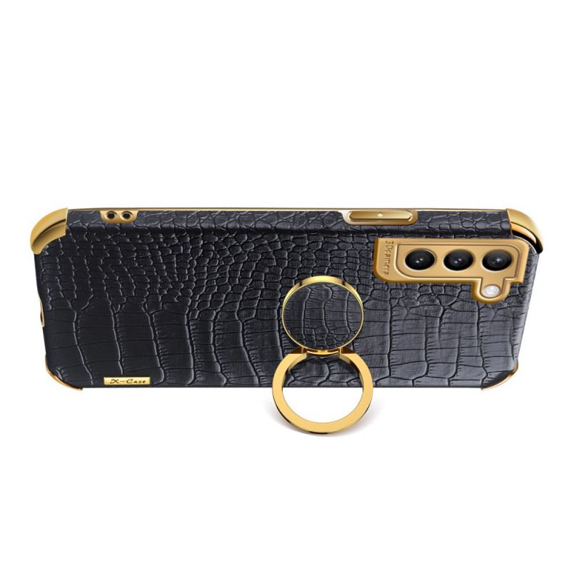 Cover Samsung Galaxy S21 Plus 5G X-case Krokodilleskindeffekt