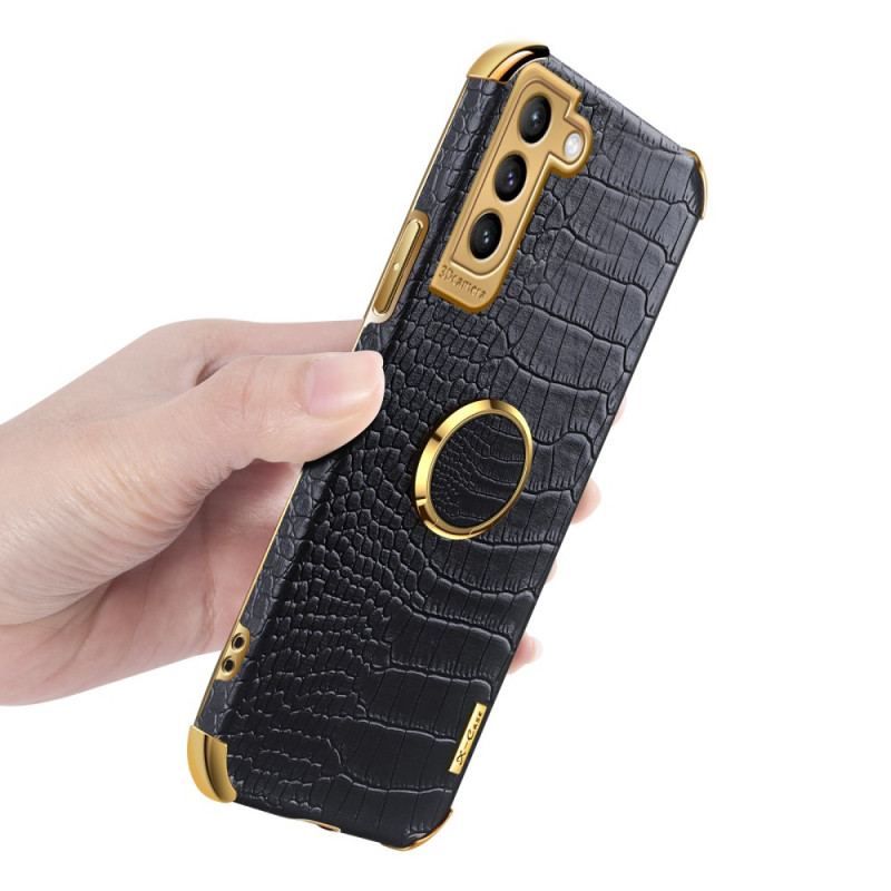 Cover Samsung Galaxy S21 Plus 5G X-case Krokodilleskindeffekt