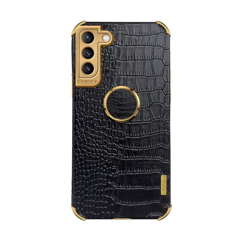 Cover Samsung Galaxy S21 Plus 5G X-case Krokodilleskindeffekt