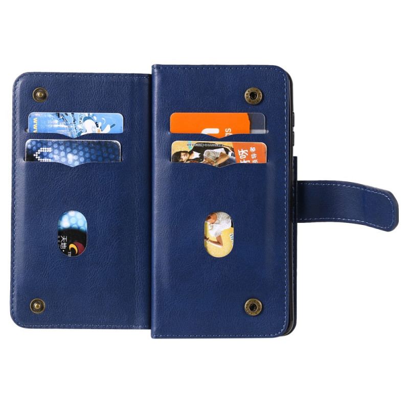 Flip Cover Samsung Galaxy S21 Plus 5G Multifunktions 10 Kortholder