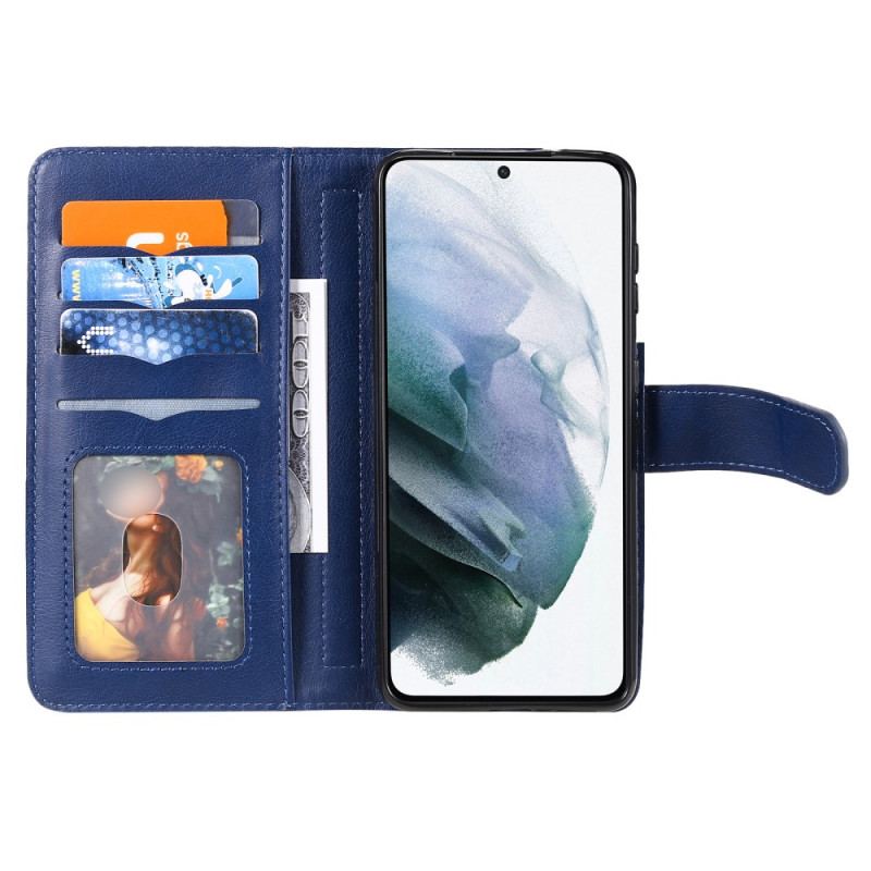 Flip Cover Samsung Galaxy S21 Plus 5G Multifunktions 10 Kortholder