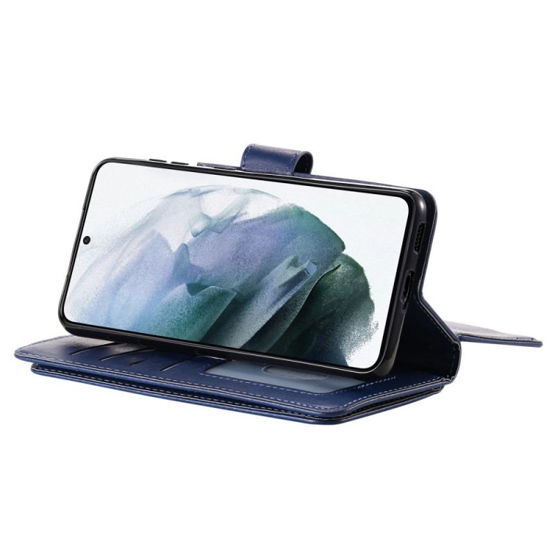 Flip Cover Samsung Galaxy S21 Plus 5G Multifunktions 10 Kortholder