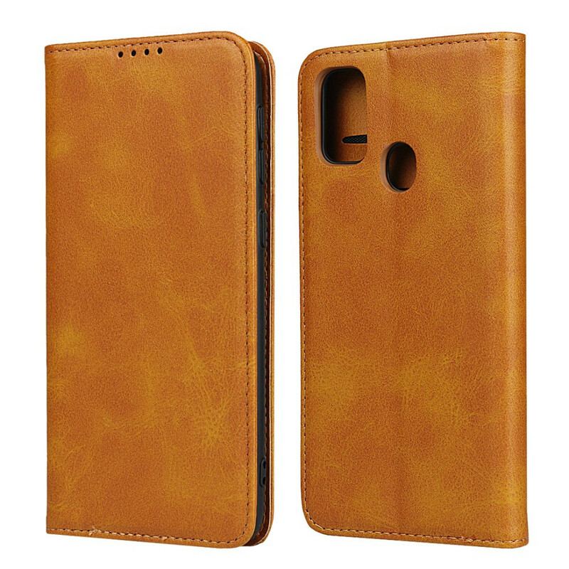 Cover Samsung Galaxy M21 Flip Cover Elegance Split Læder