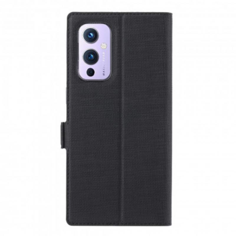 Cover OnePlus 9 Flip Cover Tekstureret Vili Dmx