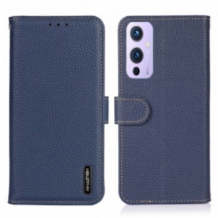 Flip Cover OnePlus 9 Khazneh Litchi Læder