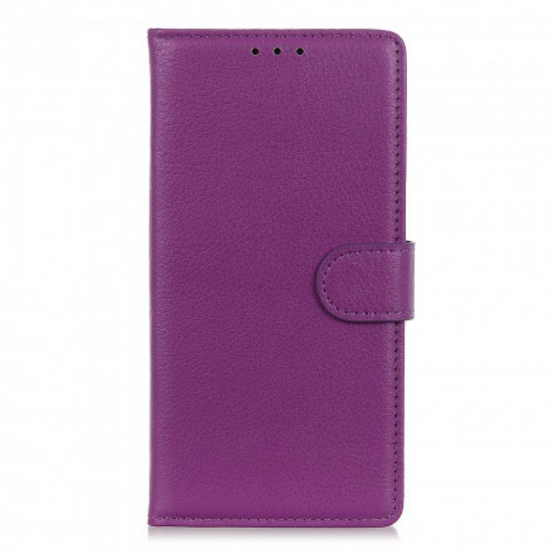 Flip Cover OnePlus 9 Traditionelt Imiteret Læder