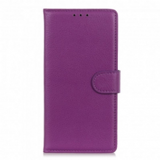Flip Cover OnePlus 9 Traditionelt Imiteret Læder