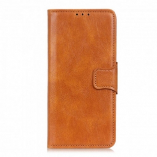 Flip Cover OnePlus 9 Vendbar Lås I Lædereffekt