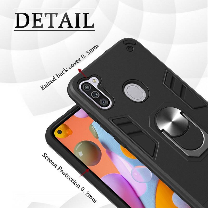 Cover Samsung Galaxy M11 Aftagelig Med Støttering