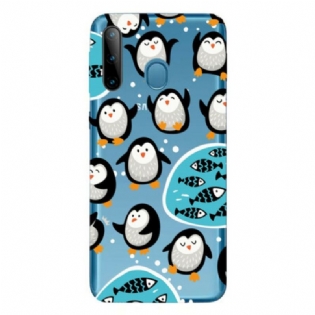 Cover Samsung Galaxy M11 Pingviner Og Fisk