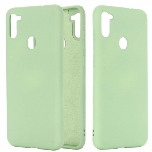 Mobilcover Samsung Galaxy M11 Flydende Silikone Design