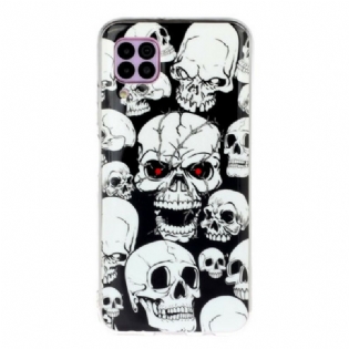 Cover Huawei P40 Lite Forsigtig Fluorescerende Kranier