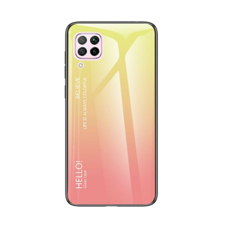 Cover Huawei P40 Lite Hærdet Glas Hej