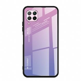 Cover Huawei P40 Lite Hærdet Glas Vær Dig Selv