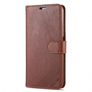 Flip Cover Huawei P40 Lite Azns Imiteret Læder
