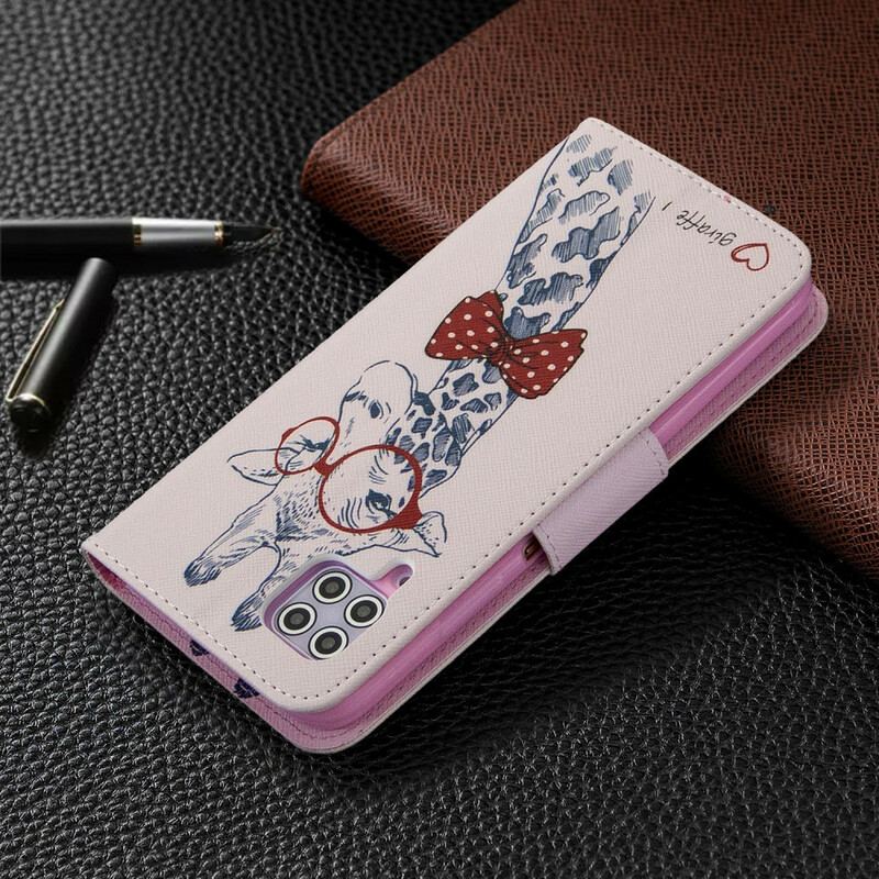 Flip Cover Huawei P40 Lite Brainy Giraf