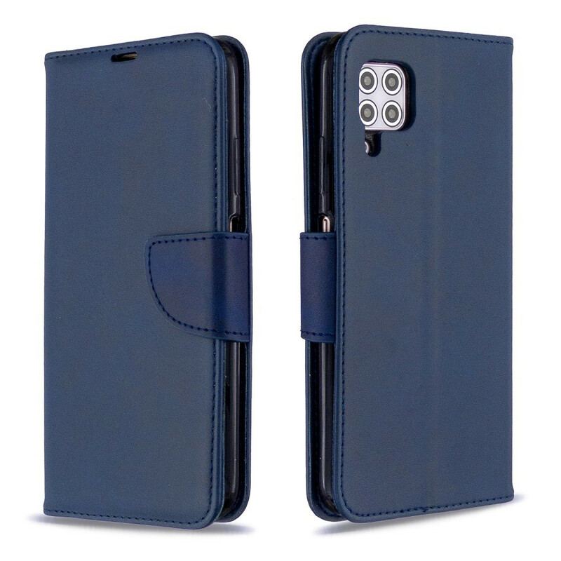 Flip Cover Huawei P40 Lite Læder Cover Glat Flap Skrå