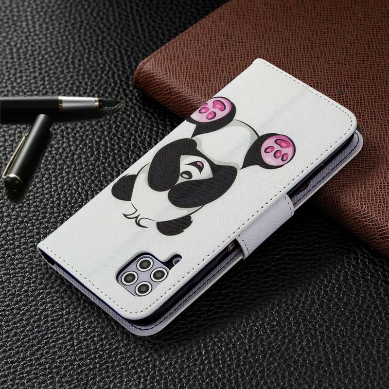 Flip Cover Huawei P40 Lite Panda Sjov