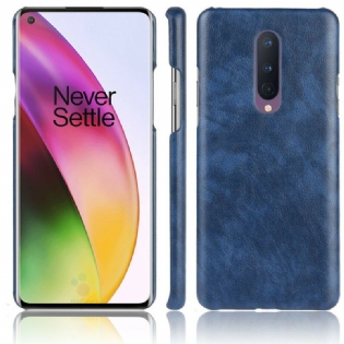 Cover OnePlus 8 Litchi Performance Lædereffekt