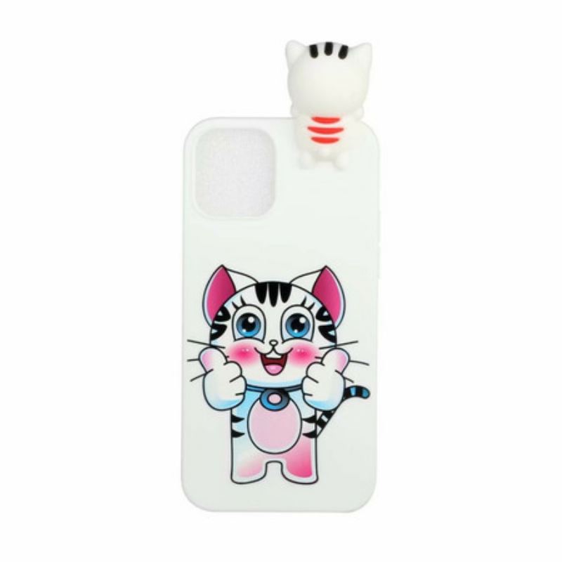 Cover iPhone 13 Pro Cat Fun 3d