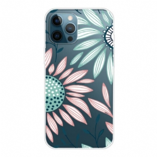 Cover iPhone 13 Pro Gennemsigtig En Blomst