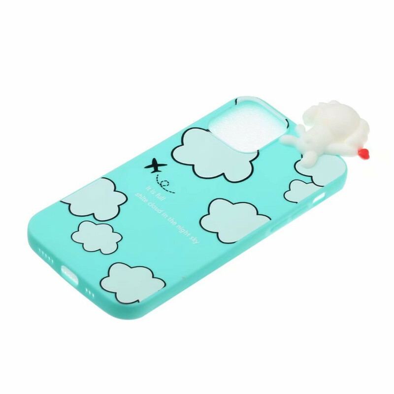 Cover iPhone 13 Pro Hund I Skyerne 3d