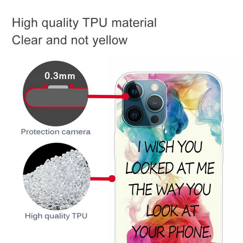 Cover iPhone 13 Pro Jeg Ville Ønske. Du Så På Mig
