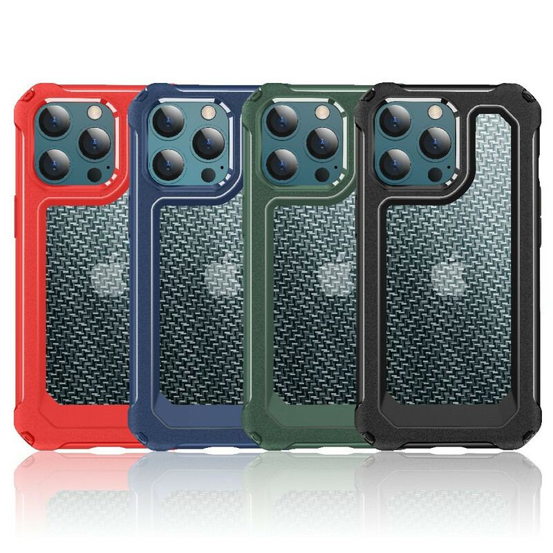 Cover iPhone 13 Pro Sømløs Kulfibertekstur