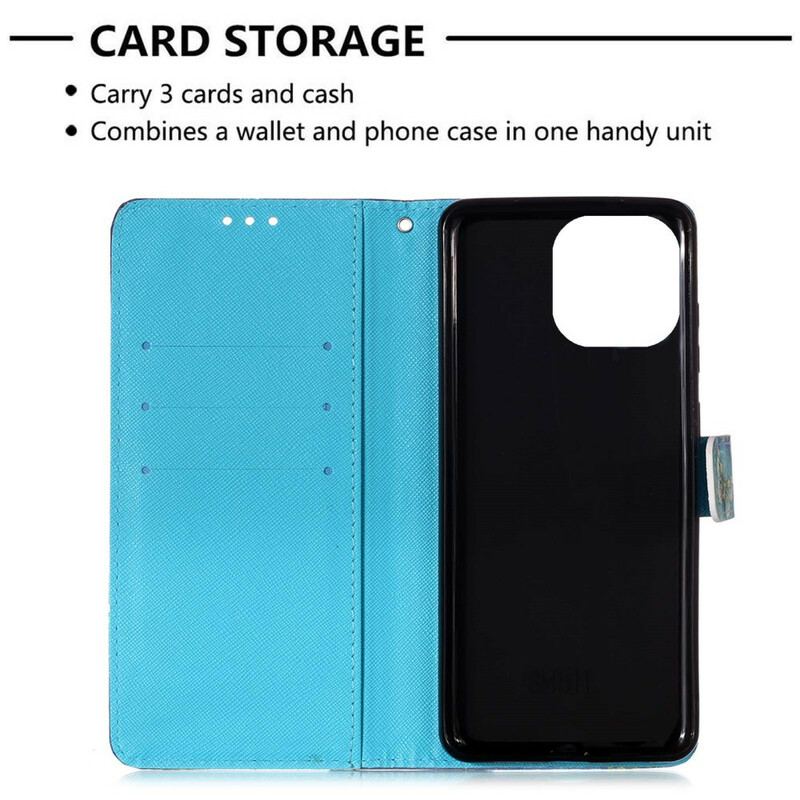 Flip Cover iPhone 13 Pro Akvarel Drømmefanger