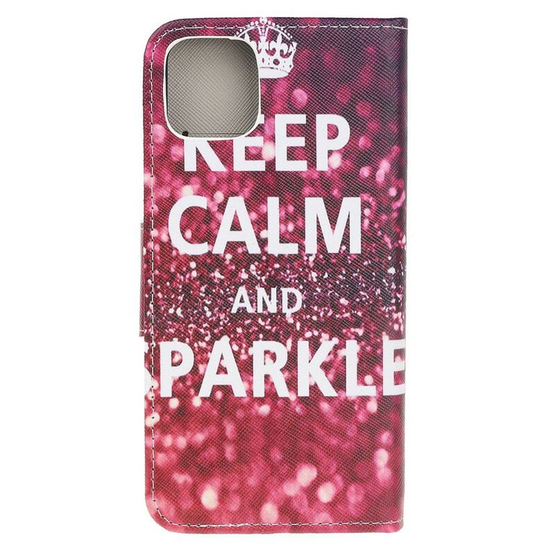 Flip Cover iPhone 13 Pro Bevar Roen Og Gnistre
