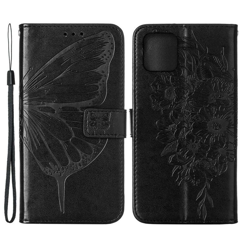 Flip Cover iPhone 13 Pro Sommerfugle Design
