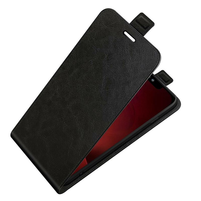 Læder Cover iPhone 13 Pro Flip Cover Lodret Flap Lædereffekt