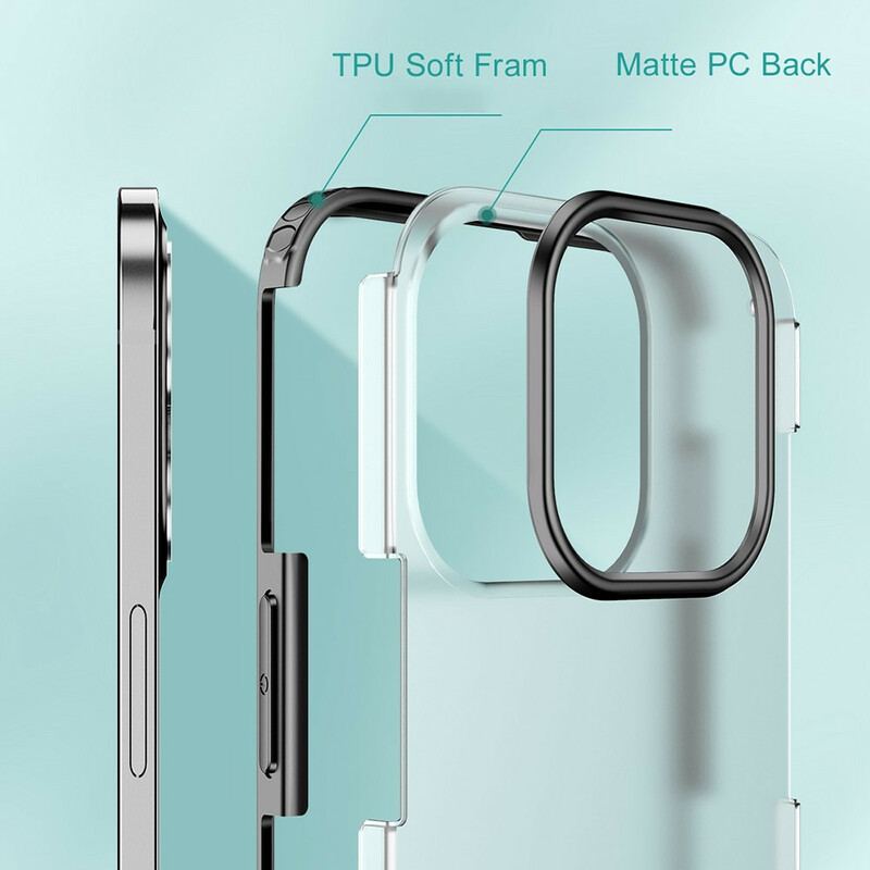 Mobilcover iPhone 13 Pro Frosted Hybrid