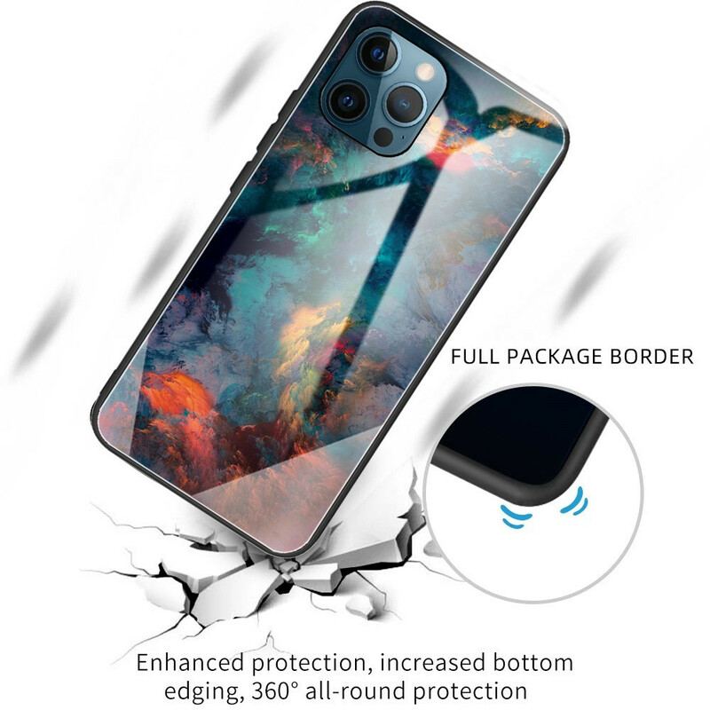 Mobilcover iPhone 13 Pro Himmelhærdet Glas