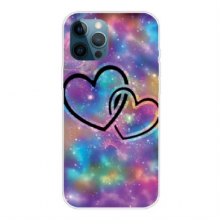 Mobilcover iPhone 13 Pro Lænkede Hjerter