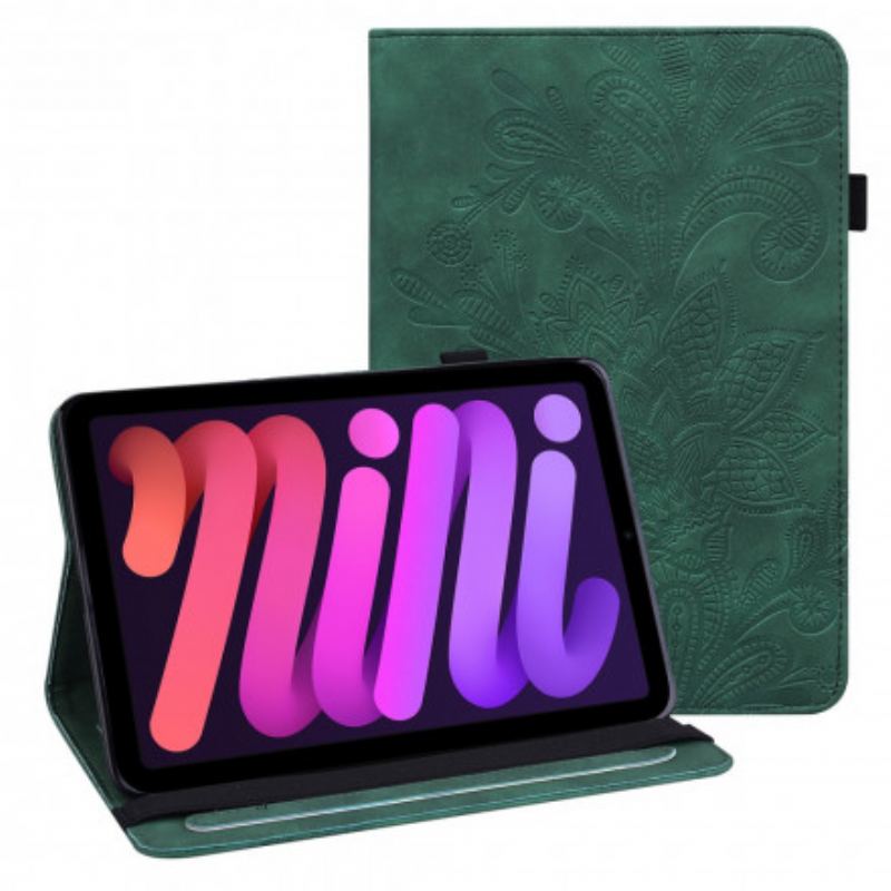 Case iPad Mini 6 (2021) Blomsterdesign