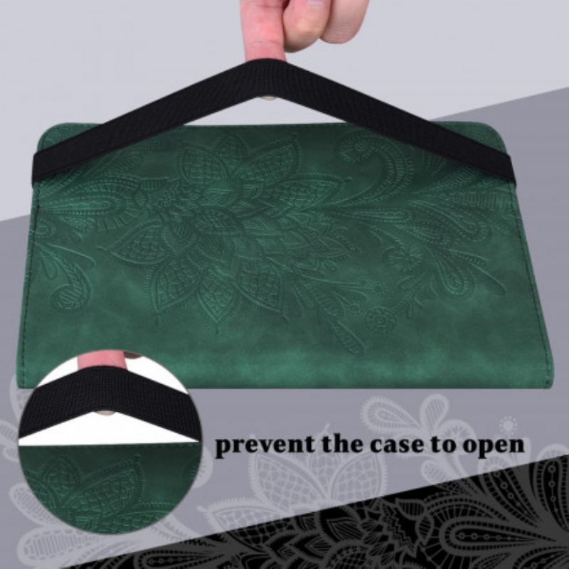 Case iPad Mini 6 (2021) Blomsterdesign