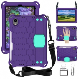 Cover iPad Mini 6 (2021) Eva Med Strop-støtte Og Skulderrem