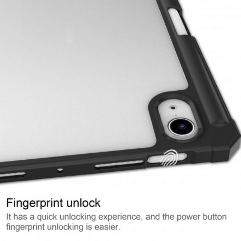 Cover iPad Mini 6 (2021) Kunstlæder Og Gennemsigtig Ryg