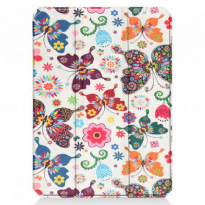 Cover iPad Mini 6 (2021) Vintage Blomsterpenneholder