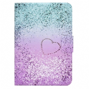 Flip Cover iPad Mini 6 (2021) Skinnende Pailletter