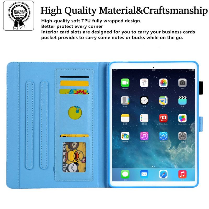 Flip Cover iPad Mini 6 (2021) Sød Panda