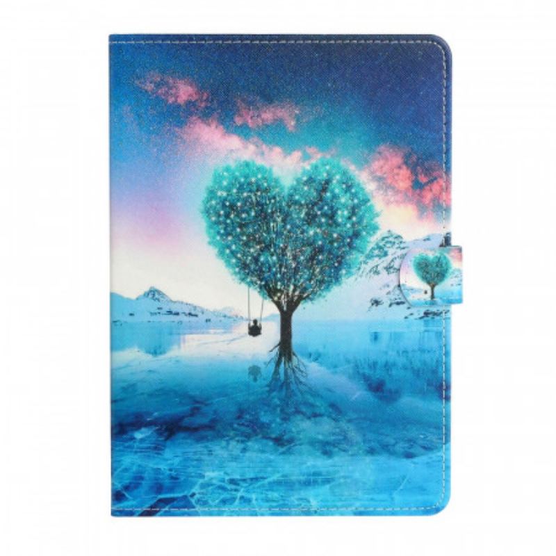 Flip Cover iPad Mini 6 (2021) Træ Hjerte