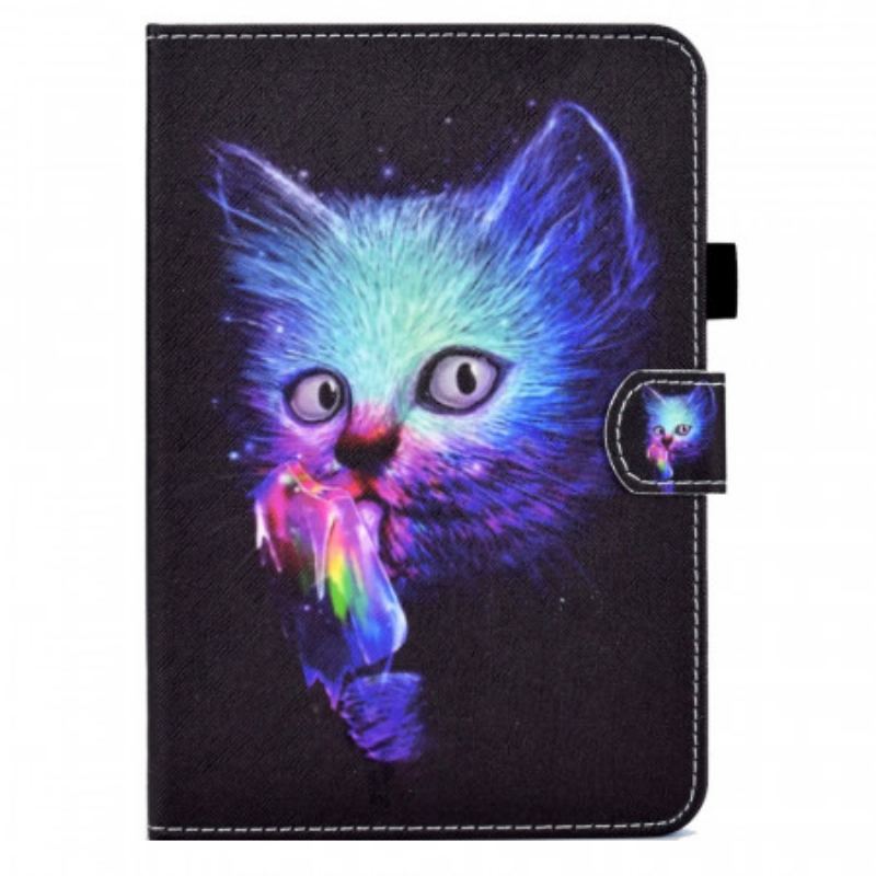 Læder Cover iPad Mini 6 (2021) Psyko Kat